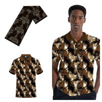 Kain Batik Poliester Afrika yang Indah, Gaya Tenun Polos untuk Busana Wanita, Pesta, Lilin Organik Pagne Africain Capulana untuk Tas