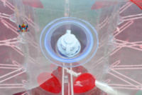 0.9mm PVC gonflable Zorb Ball Bubble Soccer 1.5m Herbe Dia avec pompe à air et garantie de 3 ans Commande minimum 1 pièce