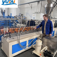 Granulateurs à double vis Youtai pour extrusion plastique, série haute efficacité pour le traitement du PE/PP/HDPE, 75 kW, 380 V