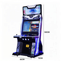 Machine d'arcade vidéo Baby Bear Styles 4300, machine de combat de rue à pièces métalliques, 6 ans et plus, machine de boxe en plastique, langue anglaise