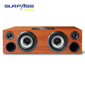 SP-AH90 ahşap 90 W Powered aktif mavi-diş/USB/koaksiyel/AUX Stereo Subwoofer arka plan müzik sistemi profesyonel amplifikatör - Product Image 4