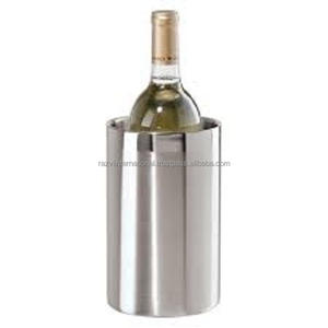 Enfriador de vino con estampado de color negro mate de acero inoxidable, tinas de bebidas frías, cubos de hielo con tapa - Product Image 4