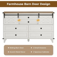 Ferme moderne OEM Console en bois MDF Buffet coulissant Commode Table commode Tiroirs Armoire de rangement Meubles de chambre à coucher de luxe