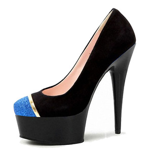 Zapatos de Tacón Alto Ultrafino con Cabeza Redonda Dorada de 15 cm, Zapatos de Moda para Mujer, Primavera y Otoño, Nuevos Zapatos de Mujer - Product Image 5