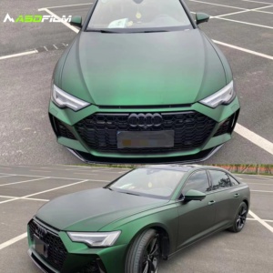 <span class=keywords><strong>Film</strong></span> de protection automobile en PVC vert venin mat métallisé 1,52*17M, <span class=keywords><strong>film</strong></span> adhésif vinyle, <span class=keywords><strong>film</strong></span> de carrosserie de voiture changeant de couleur - Product Image 1
