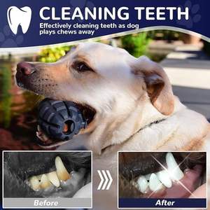 Giocattoli Resistenti da Masticare per <span class=keywords><strong>Cani</strong></span> di Taglia Grande, Giocattolo Interattivo Imbottito per <span class=keywords><strong>Cani</strong></span> Aggressivi, per Giocare a Portare e Distribuire Premietti - Product Image 6