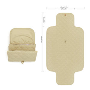 Portable pliable Polyester bébé <span class=keywords><strong>sac</strong></span> à couches dessin animé-imprimé respirant imperméable matelas à <span class=keywords><strong>langer</strong></span> confortable pour bébé - Product Image 5