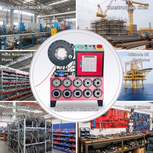 Máquina crimpadora de mangueras de aire acondicionado de 10 matrices de 1/4-2 pulgadas y 560T de fuerza, 6 velocidades, con certificación CE ISO - Product Image 6