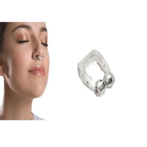 थोक थोक नि:शुल्क नींद सांस सहायता खर्राटे समाधान केस के साथ खर्राटे रोधी सिलिकॉन चुंबकीय नाक क्लिप - Product Image 5