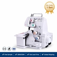 Mini machine à coudre surjeteuse domestique - Surjeteuse électrique portable multi-fils pour la maison et les débutants
