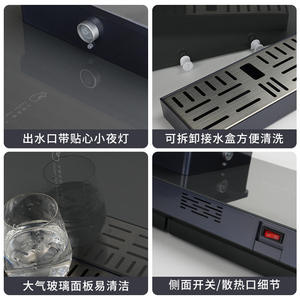 Dispensador de Agua Caliente Instantáneo con Pantalla a Color, 300 ml, Temperatura Ajustable, Montado en la Pared, Purificador de Agua Eléctrico de Acero Inoxidable - Product Image 5