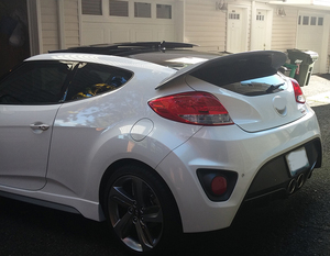 Alerón Trasero de Repuesto de Fibra de Carbono Estilo D para Veloster Turbo - Product Image 2