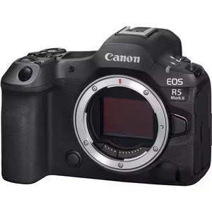 Cuerpo de cámara digital de fotograma completo R5 Mark II con sensor CMOS y capacidades de foto y video - Negro - Product Image 1