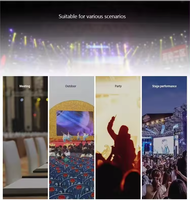 Machine de karaoké audio professionnelle de vente chaude avec un excellent processeur vidéo et d'éclairage à effet sonore