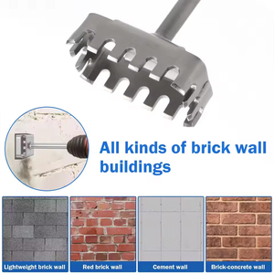 Cortador de Orificios Cuadrados LAANCI <span class=keywords><strong>para</strong></span> Ranurado de Paredes de Cajas Eléctricas, Compatible con Taladros Rotatorios SDS Plus - Product Image 4