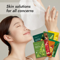Blanchiment du visage et poudre d'hydrogène collagène corporel pour soins hydratants Masques faciaux naturels