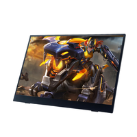 Moniteur portable 17,3 pouces 144 Hz FHD 1080P IPS 100% SRGB 300 Nits 0,89 kg Écran de jeu externe fin pour ordinateur portable Switch PS5