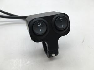 Pièces de moto, interrupteur de moto, interrupteur de phare noir en alliage d'aluminium, interrupteur d'alimentation pour projecteur LED stroboscopique - Product Image 5