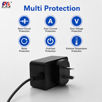 Alimentation murale personnalisable AC/DC 12V 1A avec prise AR, adaptateur secteur pour éclairage LED et sécurité