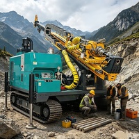Foreuse diamantée diesel haute performance EX1000 avec moteur à injection haute pression, boîte de vitesses et pompe pour forage profond de 1000 m