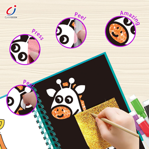 Kit Artistico per Bambini Chengji, Giocattoli Educativi con Fogli di Alluminio Colorati, Set per Pittura e Artigianato Fai-da-Te - Product Image 2