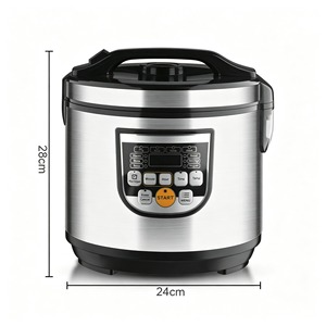 Cuisinière à riz intelligente pour la maison, grande capacité 5L, multifonctionnelle, avec cuve antiadhésive et programmation intelligente 24h - Product Image 5