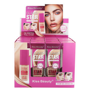 Base de Maquillaje Líquida Kiss Beauty Oil Control Super Star, Corrector Mate, Impermeable, Cobertura Total, Cojín, Maquillaje Facial, Cosmético - Product Image 2