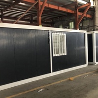 Maisons préfabriquées portables à faible coût, unités de 20 à 40 pieds, grandes maisons préfabriquées en conteneurs d'habitation