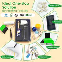Nuevo Modelo de Rodillo de Pintura Manual Ergonómico, Herramientas de Pintura Decorativas para Arte Interior y Bricolaje
