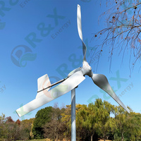 Éolienne à axe horizontal ou vertical personnalisée de 1 kW à 10 kW, système d'énergie éolienne résidentiel pour générateurs éoliens de toit domestique