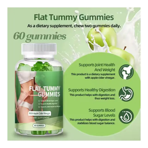 חלאל שטוח בטן gummies gummies garcinia cambogia לוח הרזיה לשרוף שומן גלולות מדכא תיאבון הממתקים מבוגרים - Product Image 6