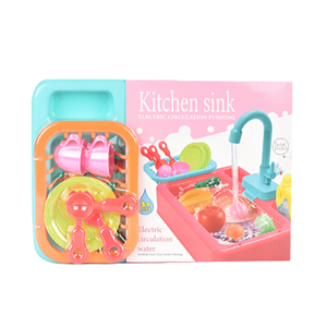 Giả Vờ Chơi Bộ Đồ Ăn Điện Trò Chơi Bồn Rửa Nhà Bếp Đồ Chơi - Product Image 6