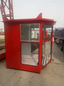 Cabina di controllo per gru a braccio singolo/doppio tipo europeo con paranco a fune metallica, cabina per gru a torre con braccio orientabile, prodotta in Cina - Product Image 5