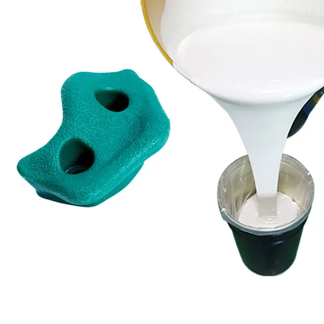 Olymely-moldes de resina RTV, goma de silicona resistente a altas temperaturas, tipo de silicona