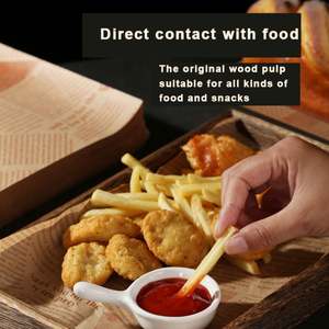 Custom Printed PE Coated Food Grade Burger Sandwich Deli <b>Paper</b> Greaseproof Craft <b>Paper</b> Liner - Product Image 4