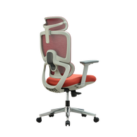 Fauteuil dentaire à cadre gris, fauteuil de bureau, mécanisme de fauteuil inclinable manuel, fauteuil de bureau
