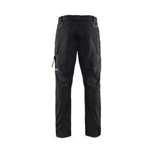 BLAKLADER - 148615129900D108 Pantalon inhérent résistant aux flammes avec stretch Noir-EAN 7330509883198 WORKWEAR RÉSISTANT AUX FLAMMES - Product Image 2