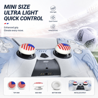 SOOFOO Capuchons en silicone pour joysticks PS// compatibles avec la manette de jeu Football Match Flag Handle Joystick 2026