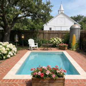 Piscina familiar, piscina lista para usar, mini piscina, comprar piscina, piscina para la familia, piscina con cascada - Product Image 1