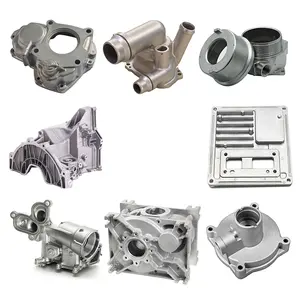 Piezas de fundición OEM de fábrica certificada ISO9001; Servicios de fundición a presión de aleación de zinc y aluminio de metal para material ADC12 de automóviles e Industria