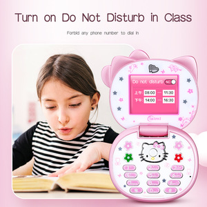 Telefono a Conchiglia K688 <span class=keywords><strong>Hello</strong></span> <span class=keywords><strong>Kitty</strong></span> Dual SIM, Adorabile Telefono Cartoon per Bambini, Mini Telefono, Regalo per Bambini - Product Image 4