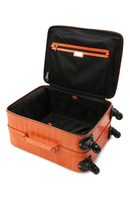 Valise à roulettes de luxe en cuir PU crocodile valise à main