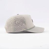 Casquette de golf à 5 panneaux avec visière incurvée et patch EMB, design personnalisé, pour hommes et femmes, haute qualité, respirante, imperméable, toutes saisons, sport