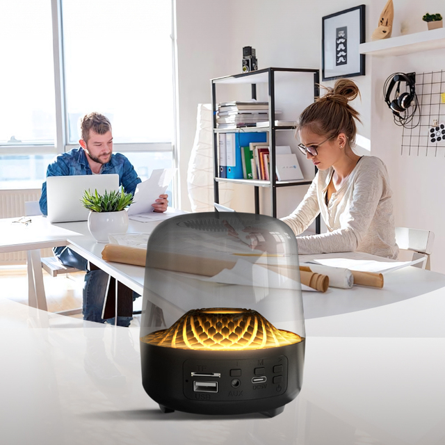 Cross-Border 3D Surround Hifi BT Speaker Subwoofer Portable Wireless Speaker USB Mini Stereo BLue Tooth Speakers With Led Light