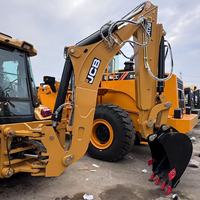 Retroexcavadora Jcb 3cx 4cx Chargeuse-pelleteuse d'occasion 4x4 Mini tracteur 3cx état d'origine avec chargeur frontal