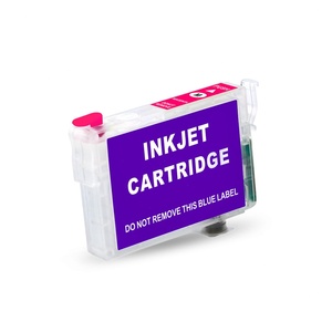 Supercolor Empty T1291-T1294 Reset <b>Refill</b> <b>Ink</b> Cartridges With Chip for Epson Stylus SX420W SX425W BX305F BX305FW Printers - Product Image 4