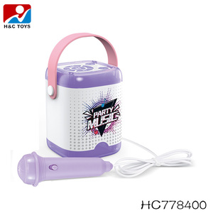 Micrô đơn Bluetooth màu đen với chức năng Bluetooth với micrô khuếch đại với chế độ âm nhạc và hiệu ứng âm thanh cổ vũ - Product Image 6