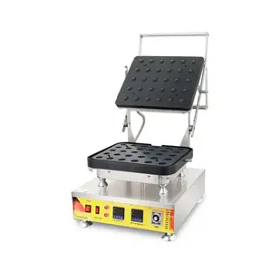 Hot selling Commercial Non-stick Electric 220V Egg Tart Skin Waffle Maker Iron Machine 30 holes sun shape tart machine baker