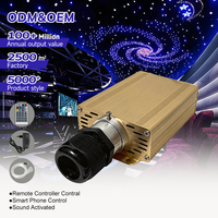 Moteur d'éclairage à fibre optique 10W pour usage commercial, avec éclairage dynamique à suivi musical, pour Limousine, Mansion, Club - Fournisseur Fabricant