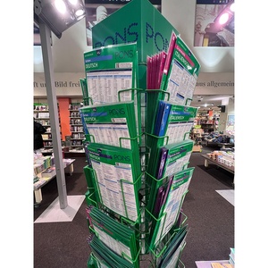 Estante de exhibición de postales para revistas de periódicos, estante de libros de Metal para tarjetas de felicitación, soporte de exhibición para folletos a <span class=keywords><strong>la</strong></span> venta - Product Image 3